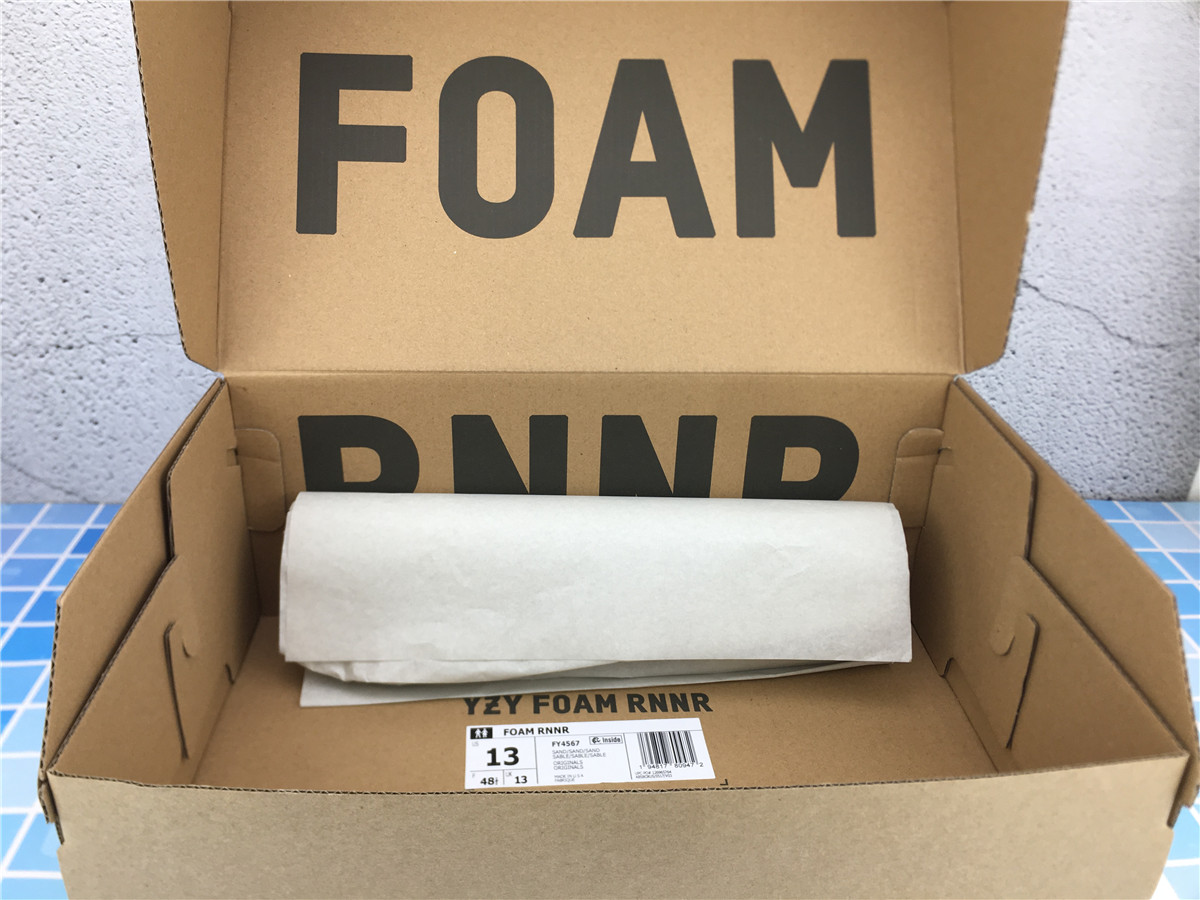 Free Shipping Yeezy Foam RNNR Sand - FY4567